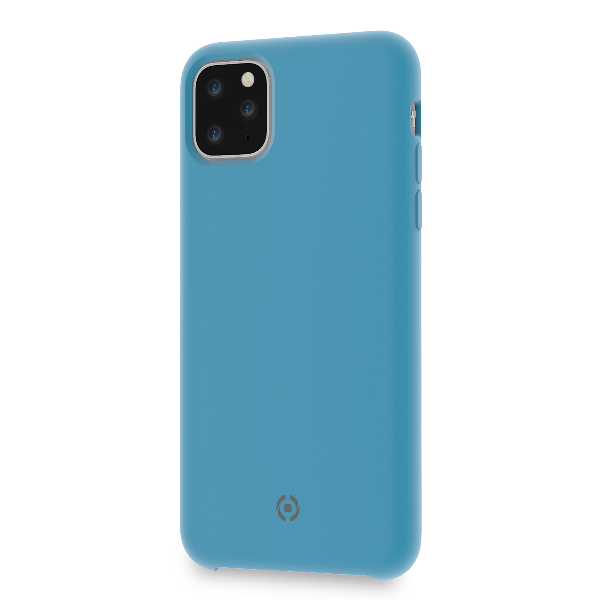Case Celly iPhone 11 pro Max cover leaf blue LEAF1002LB