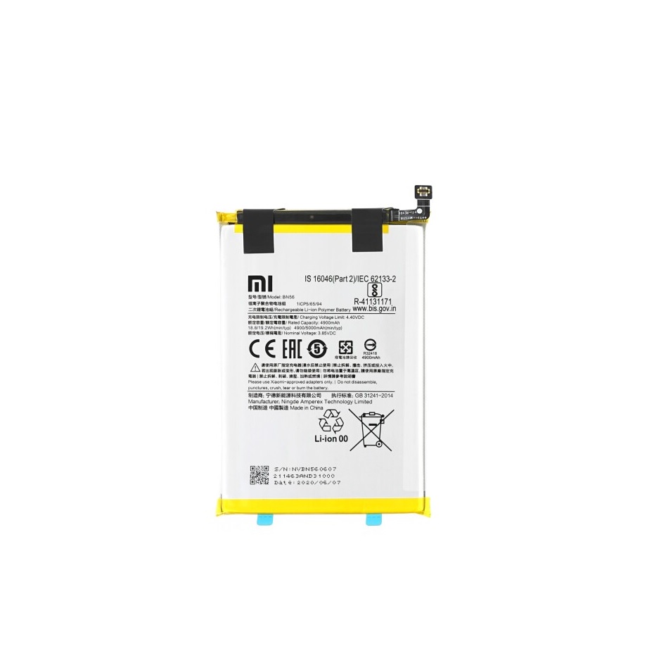 Xiaomi Battery Service Pack Redmi 9A Redmi 9AT Redmi 9C Poco M2 Pro BN56 46020000425D