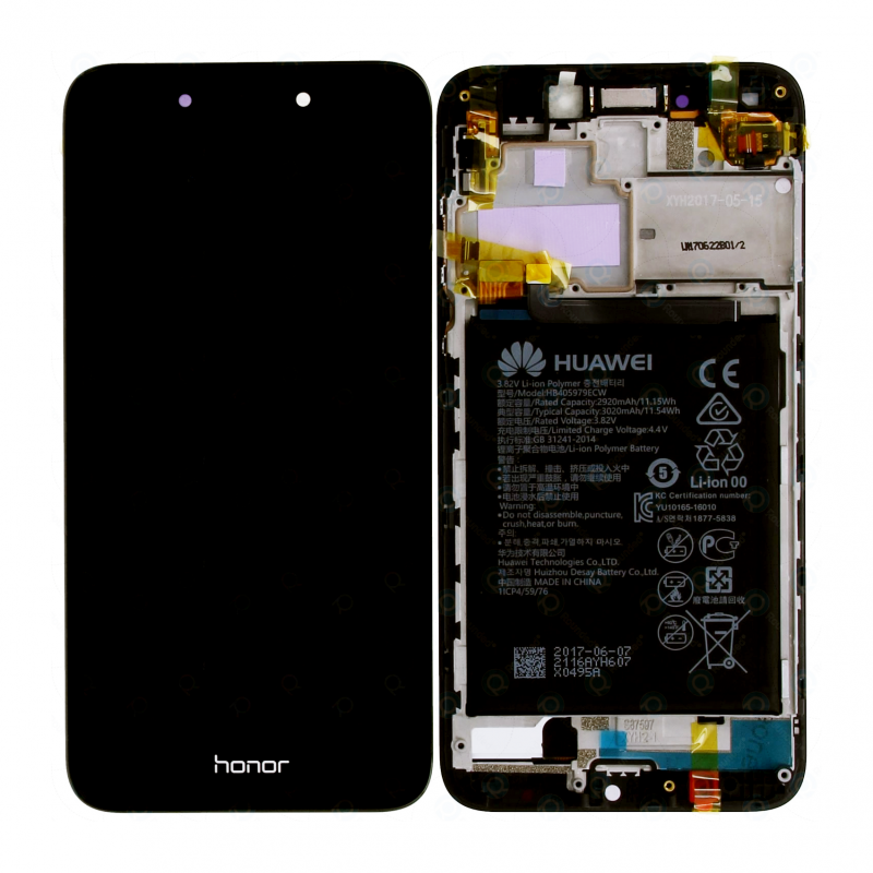 Huawei Display Lcd Honor 6A gray con batteria 02351KTW