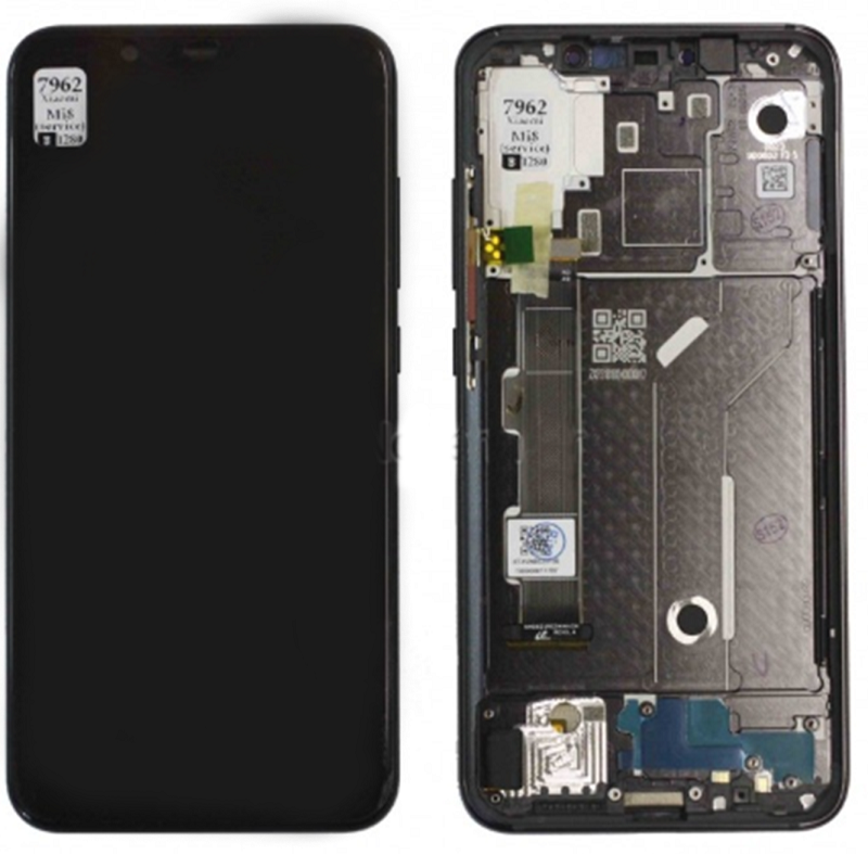 Xiaomi Display LCD Mi 8 Black 5606100400B6