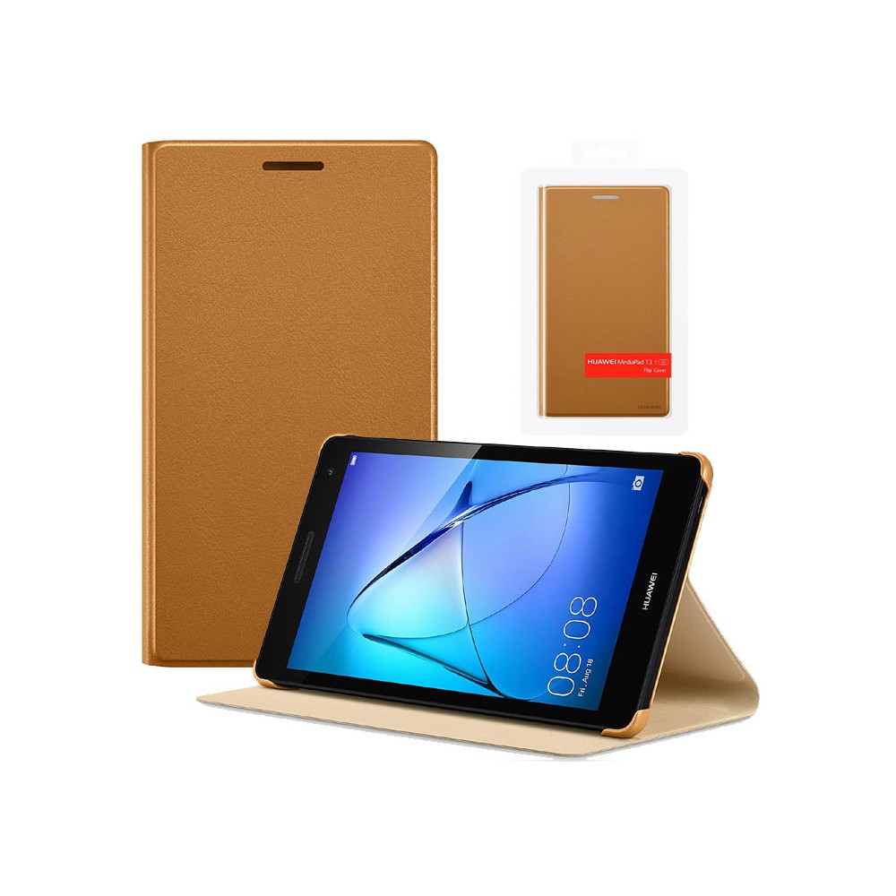 Case Huawei MediaPad T3 7 3G flip cover brown 51992113