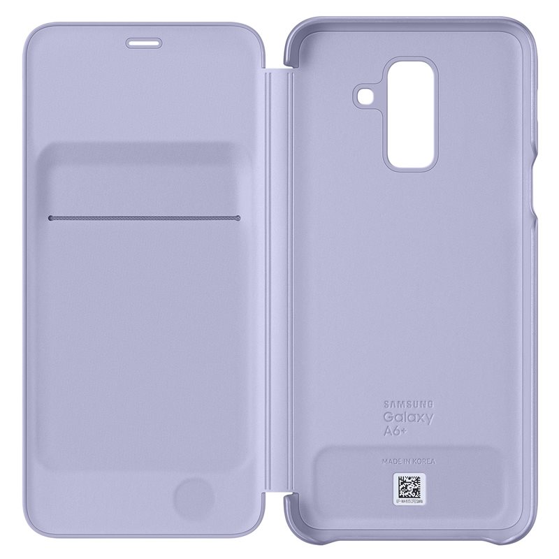 Custodia Samsung A6 Plus 2018 Wallet Cover violet EF-WA605CVEGWW 