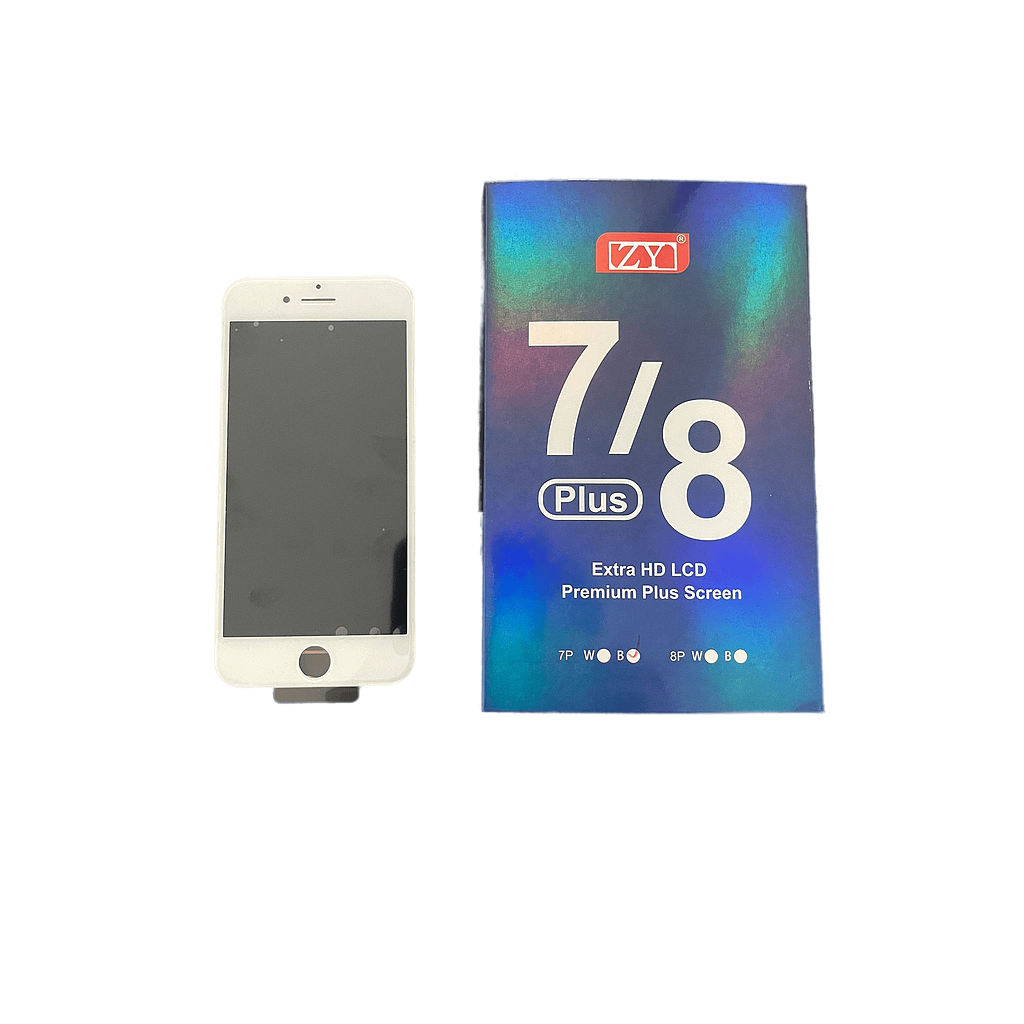 ZY Display LCD Per iPhone 8 Plus White Incell Premium HD 
