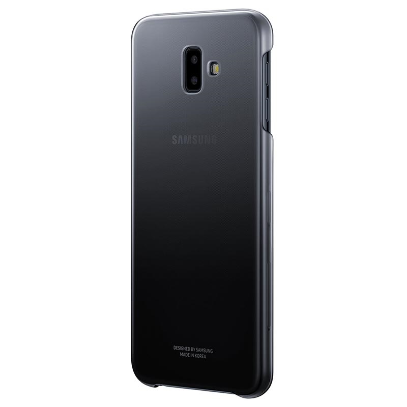 Case Samsung J6 Plus 2018 Gradation Cover Black EF-AJ610CBEGWW