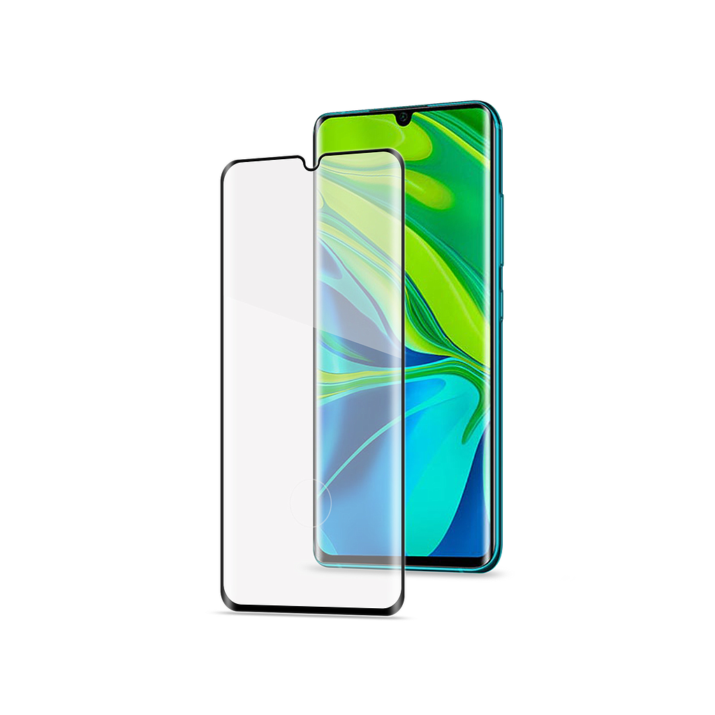 Pellicola vetro Celly Xiaomi MI Note 10 3D glass 3DGLASS888BK