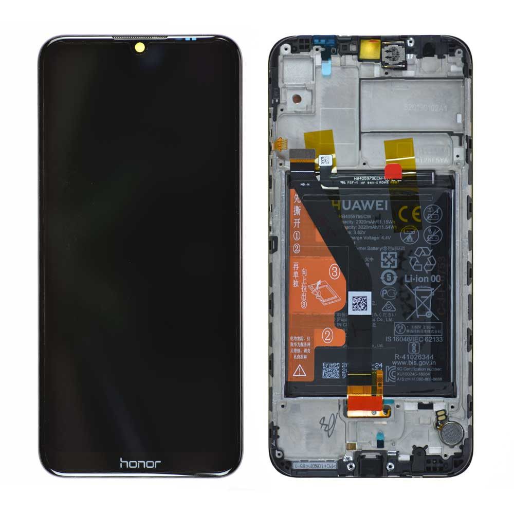Huawei Display Lcd Y6 2019 Huawei Y6s Honor 8A black with battery 02352KGH 02352KBE 02352KJM