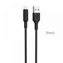 Hoco data cable micro USB X25 PVC 2.0A 1mt black