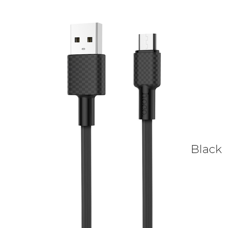 Hoco data cable micro USB X29 superior style 2.0A 1mt black