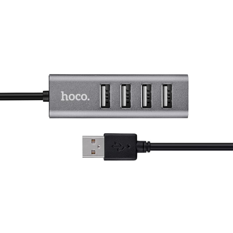 Hoco HUB USB with 4 ports 2.0 tarnish HB1