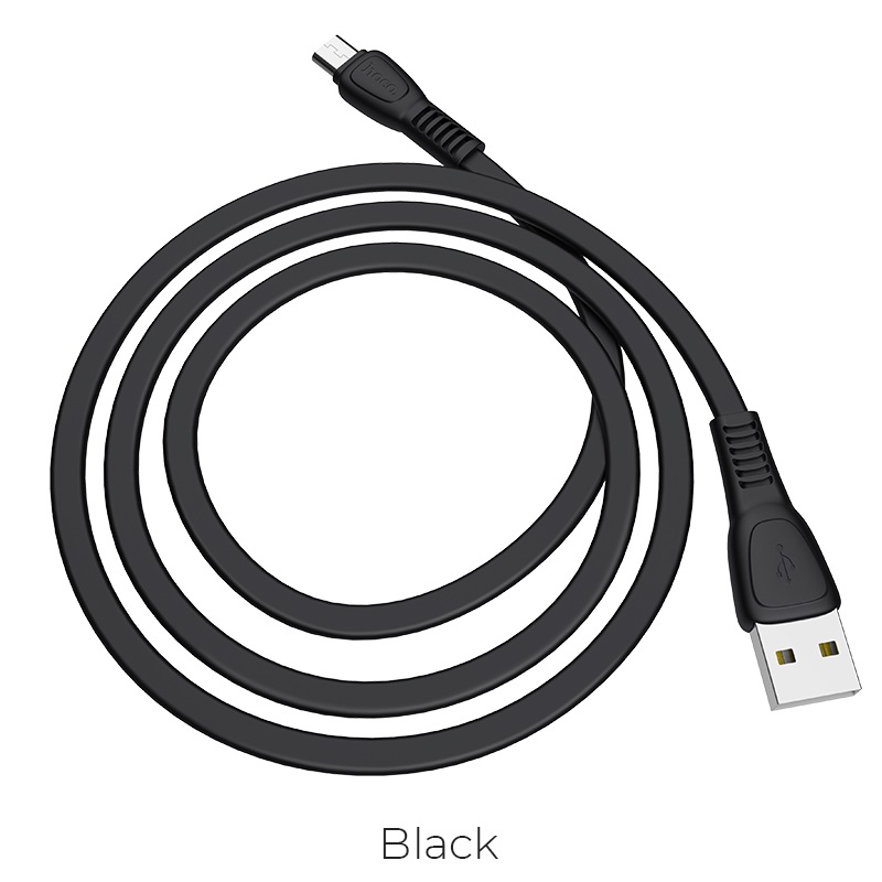 Hoco Cavo Dati micro USB X40 noah 2.4A 1mt black