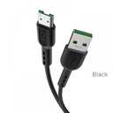 Hoco data cable micro USB X33 4A 1mt fast charger black