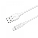 Hoco data cable Lightning 2A 1mt white X25