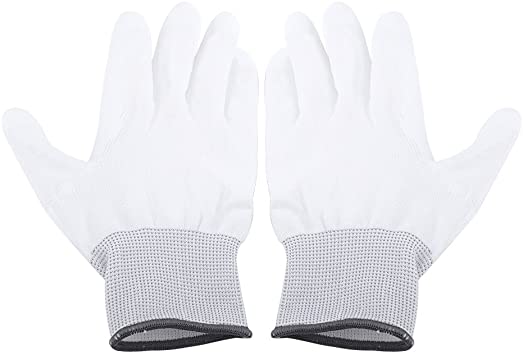 Protective antistatic gloves in PU taglia M