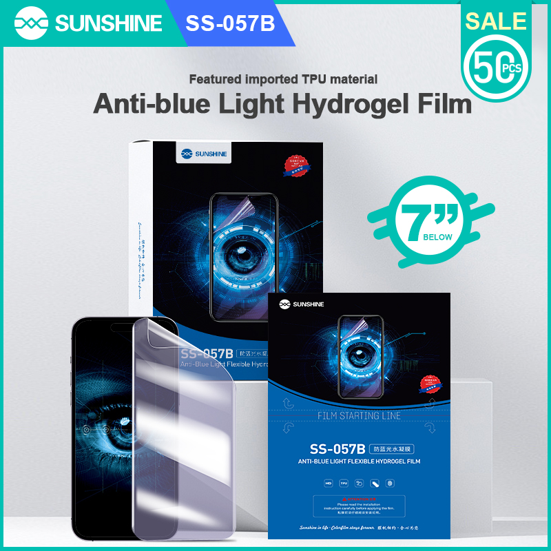 Sunshine Film Hydrogel Anti-blue light 50 pcs SS-057B