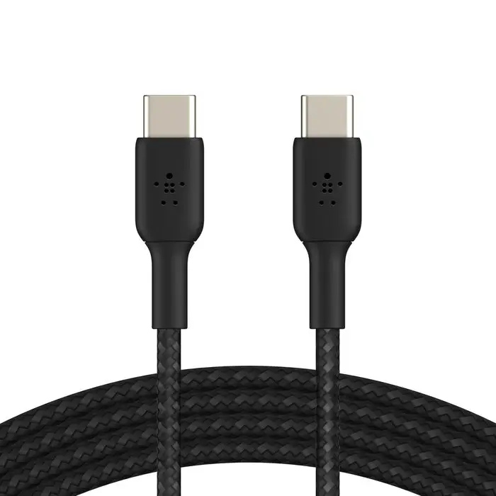 Belkin Data Cable Type-C To Type-C 1m In Nylon Black CAB004BT1MBK