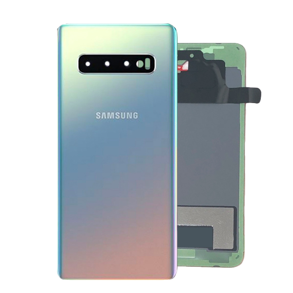 Samsung Back Cover S10 SM-G973F silver GH82-18378G