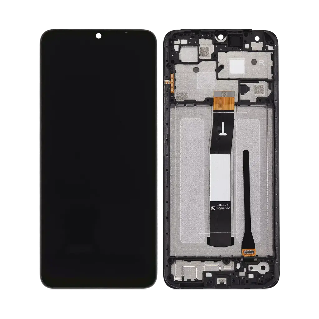 Xiaomi Display LCD Redmi 12C 22120RN86I 22120RN8G 22120RN86G Con Frame Rigenerato