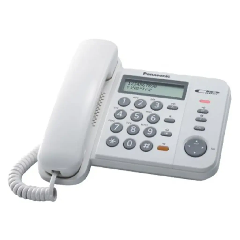 Panasonic Telefono Fisso White KX-TS520EX1W 
