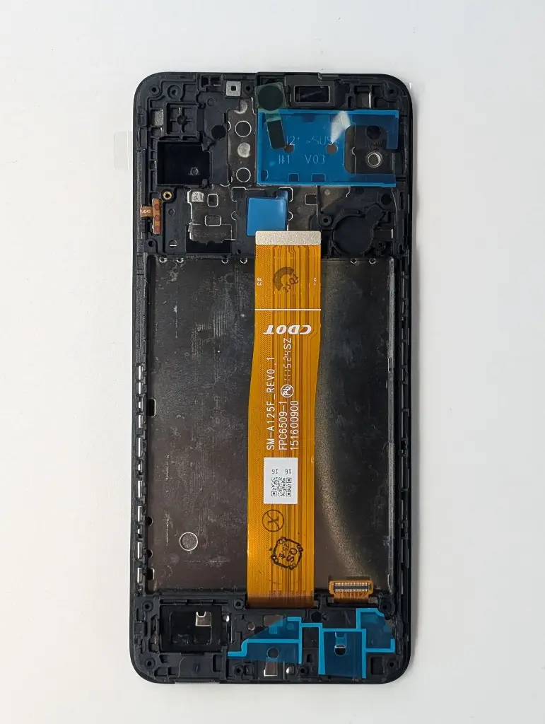 Samsung Display LCD A12 SM-A125F OLED (Flat SM-A125F) With Frame Compatible
