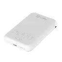 Celly Power Bank 5000mAh 15W MagSafe Magnetic Wireless White MAGPB5000EVOWH