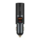 Baseus Charger for Auto 2 Ports (USB+USB-C) 120W Share Together Gray CCBT-C0G