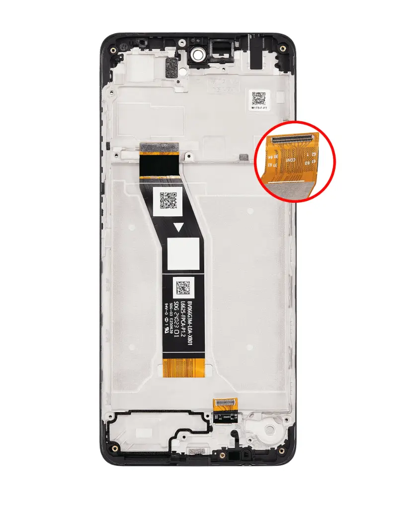 Motorola Display LCD Moto G04 Moto G04s Con Frame Rigenerato