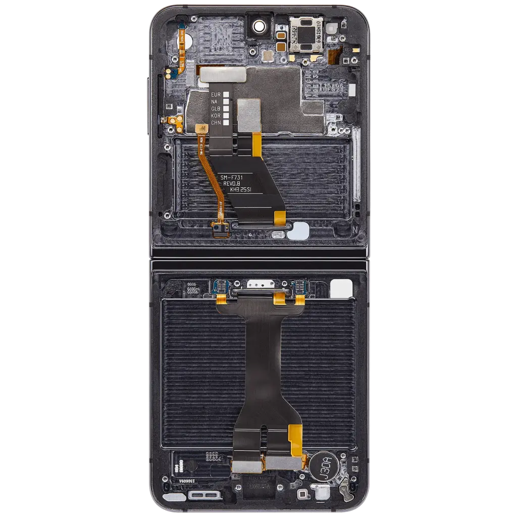Samsung Display LCD Z Flip 5 5G 2023 SM-F731B Inner Graphite GH82-31827A GH82-31828A 