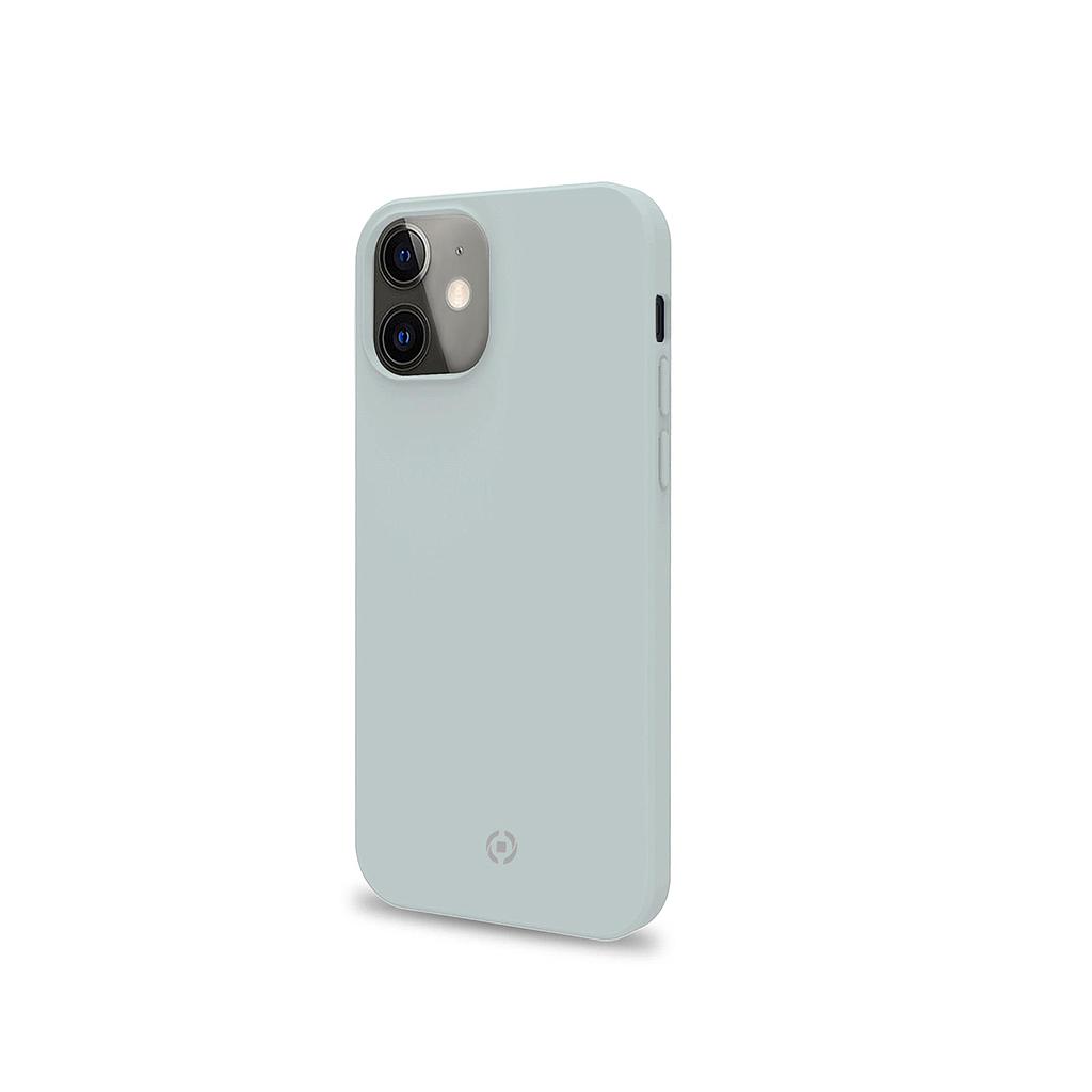 Case Celly iPhone 12 Mini cover cromo light blue CROMO1003LB01