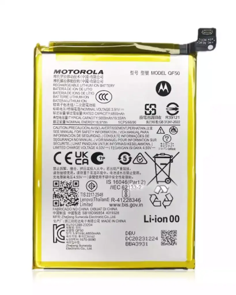 Motorola Batteria Service Pack Moto G04 G24 G34 SB18D96853 SB18D96852