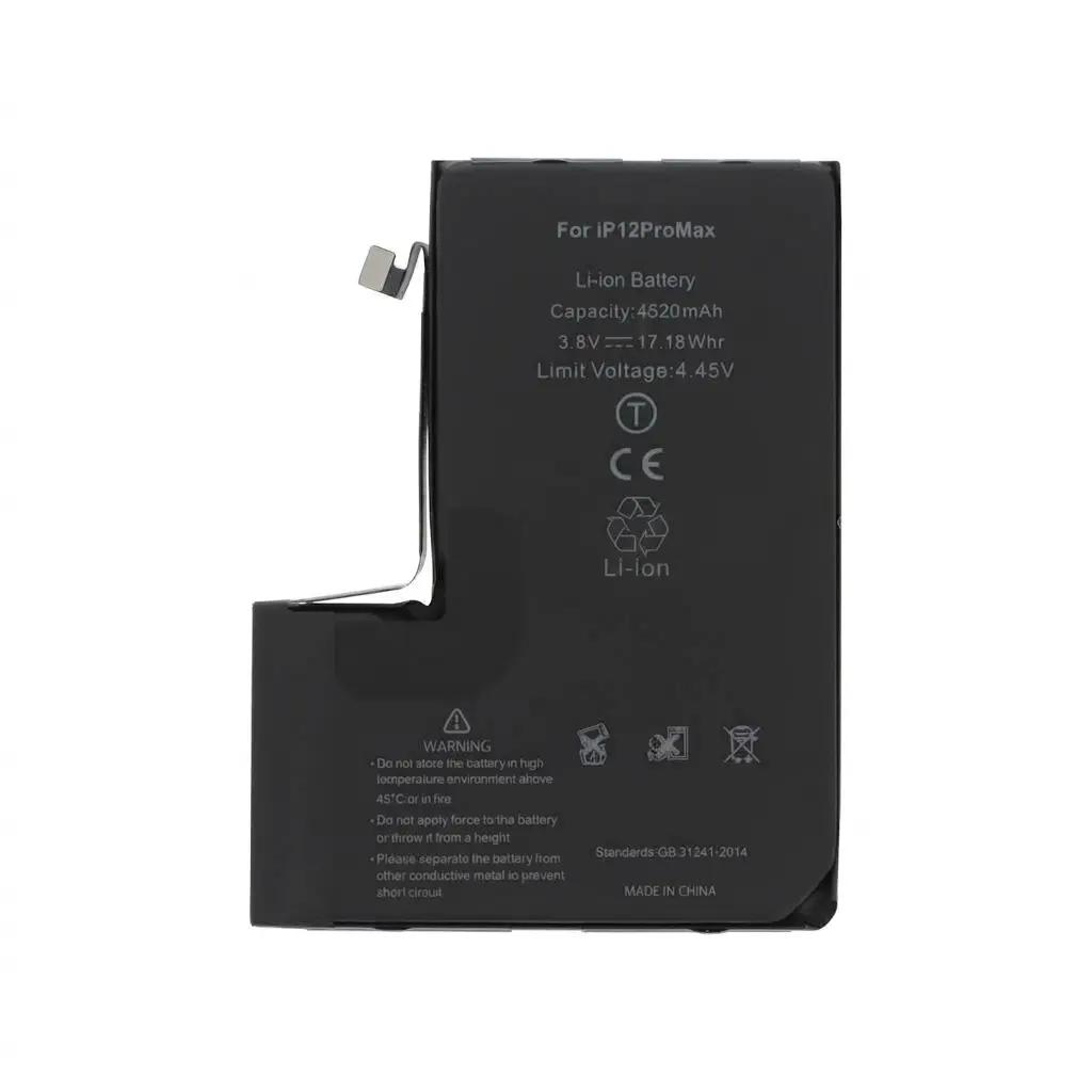 Apple Batteria iPhone 12 Pro Max Alta Capacità Chip Ti Compatibile