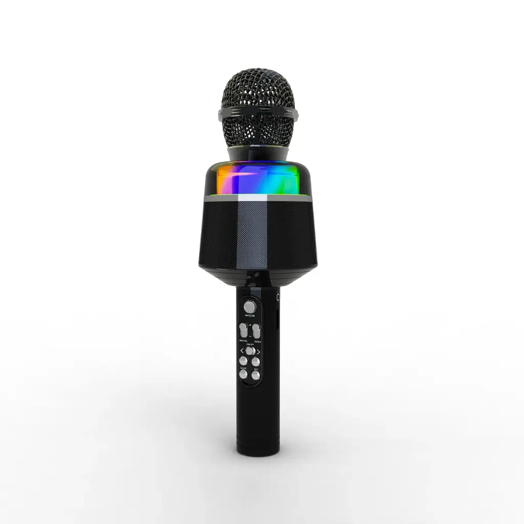 Gembird Karaoke Microphone Wireless Black MICBT-01-BK