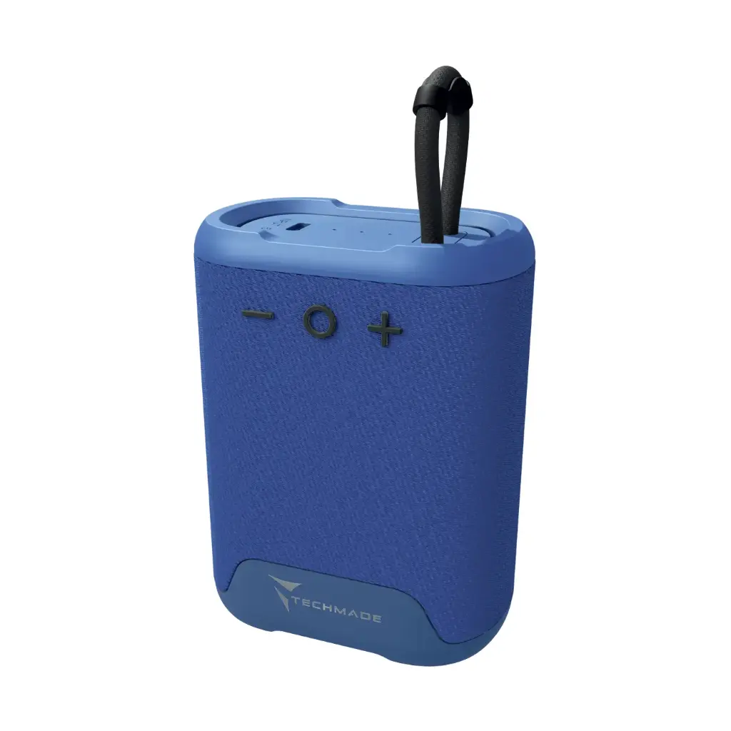 Techmade Speaker Bluetooth 5W Blue TM-M350-FBL