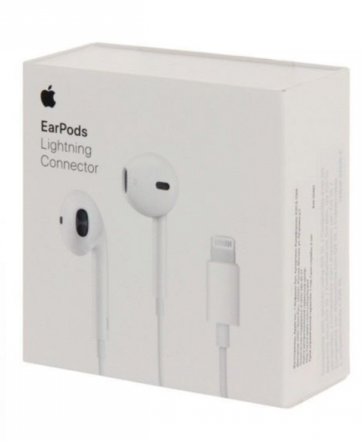 Apple Auricolari Lightning A1748 EarPods MMTN2ZM/A 