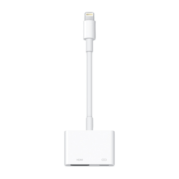 Apple adapter Lightning to AV digital HDMI Out A1438 MD826ZM/A MW2P3ZM/A