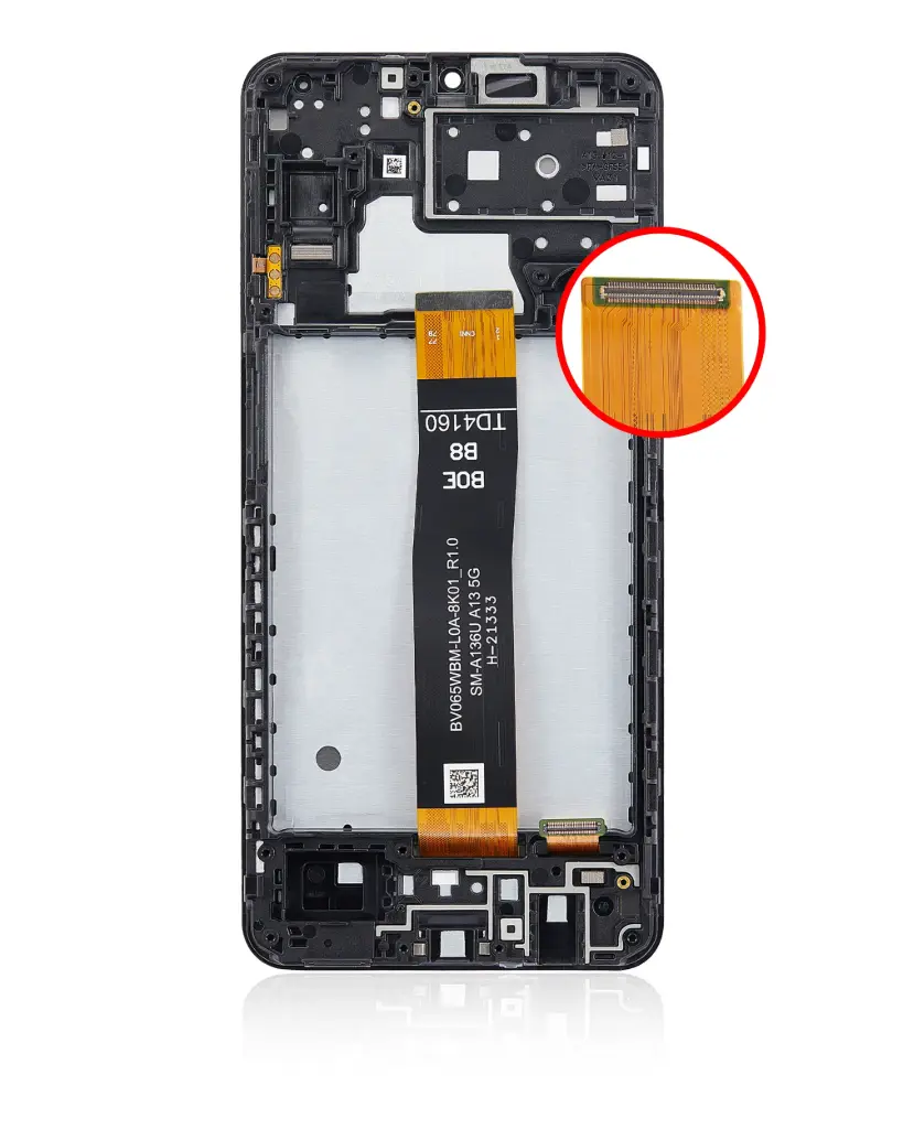 Samsung Display LCD A13 5G SM-A136B (Flat A136U) Con Frame Rigenerato
