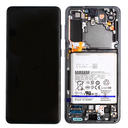 Samsung Display Lcd S21 5G SM-G991B grey con Batteria GH82-24716A