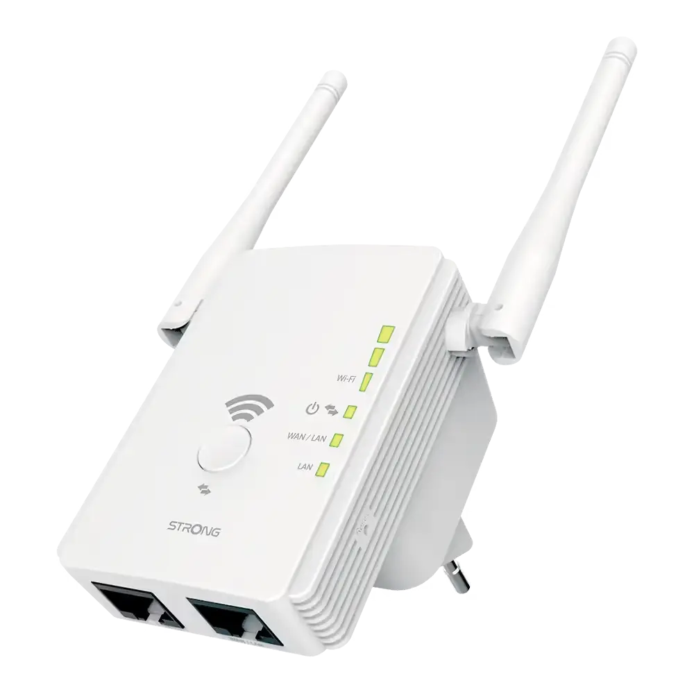 Strong Range Extender Wi-Fi 300Mbps White REPEATER300V2