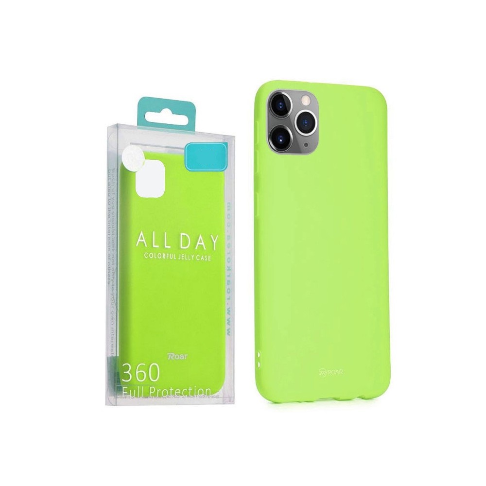 Case Roar iPhone 12 iPhone 12 Pro jelly case lime