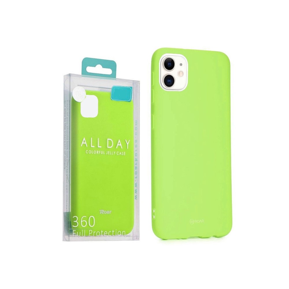 Case Roar iPhone 12 Mini jelly case lime