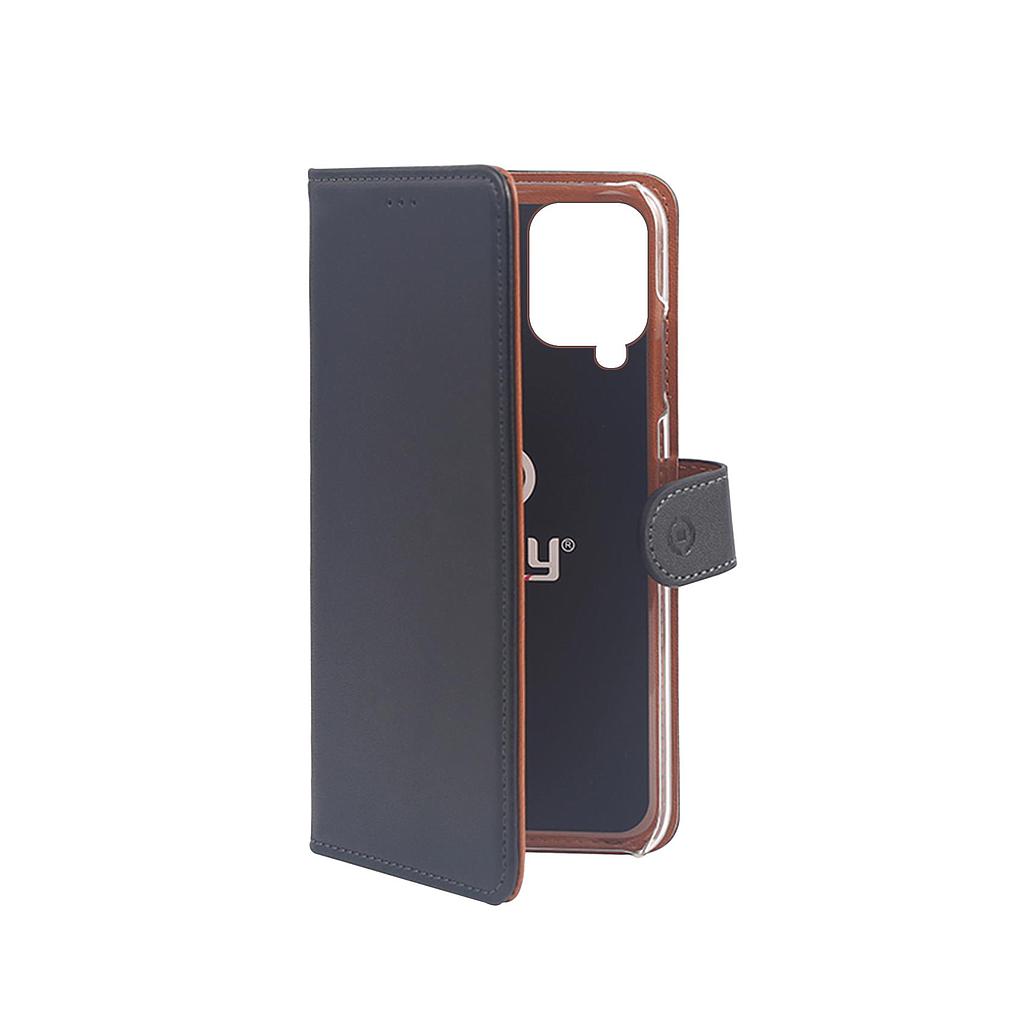 Celly Case Samsung A12 Wallet Black WALLY945