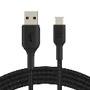 Belkin Cavo Dati Type-C 2m In Nylon Black CAB002BT2MBK