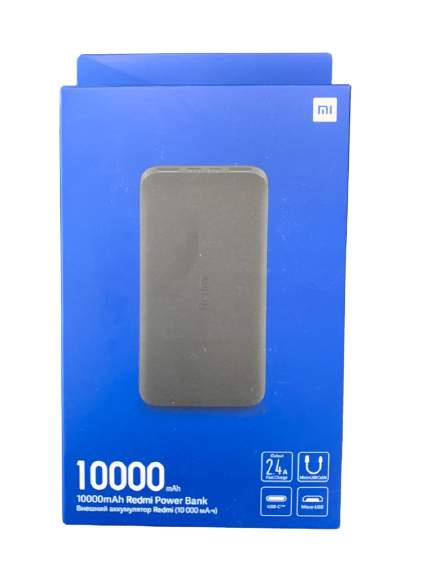 Xiaomi power bank 10000 mAh Redmi black VXN4305GL