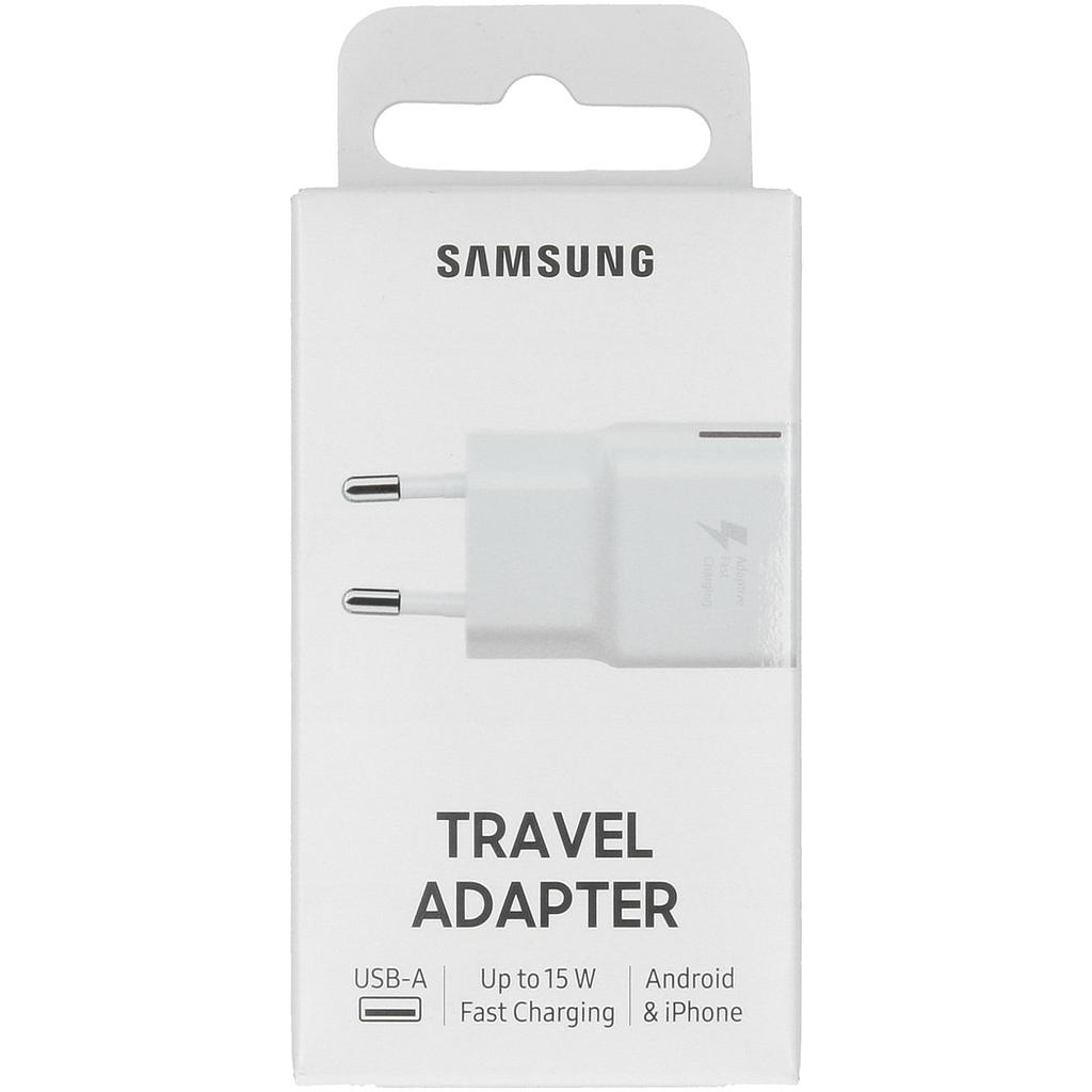 Samsung Caricabatterie USB 15W fast charge white EP-TA20EWENGEU