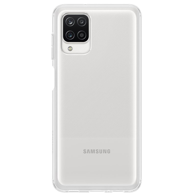 Case Samsung A12 EF-QA125TTEGEU clear soft cover trasparent
