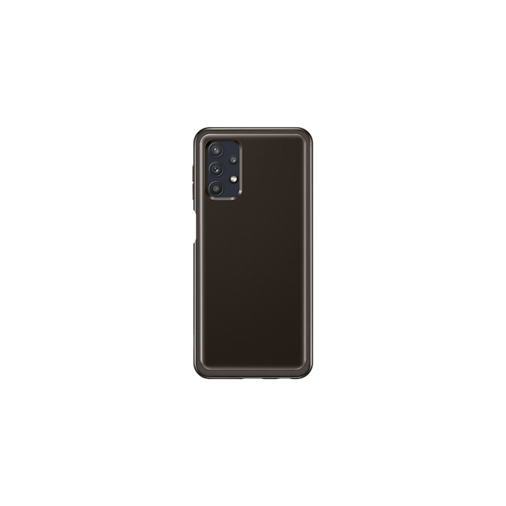 Case Samsung A02s EF-QA026TBEGEU clear soft cover black