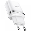 Hoco Caricabatterie USB 2.4A white N1