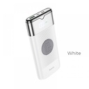 Hoco power bank 10000 mAh 18W with wireless charger white J63