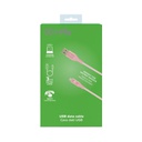 Data cable Lightning Celly USBLIGHTCOL3MPK 3mt pink