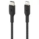 Belkin Data Cable Type-C to Lightning 2m In Nylon Black (MFI) CAA004BT1MBK 