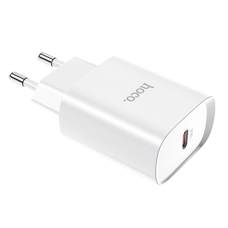 Hoco charger USB-C 20W white N14